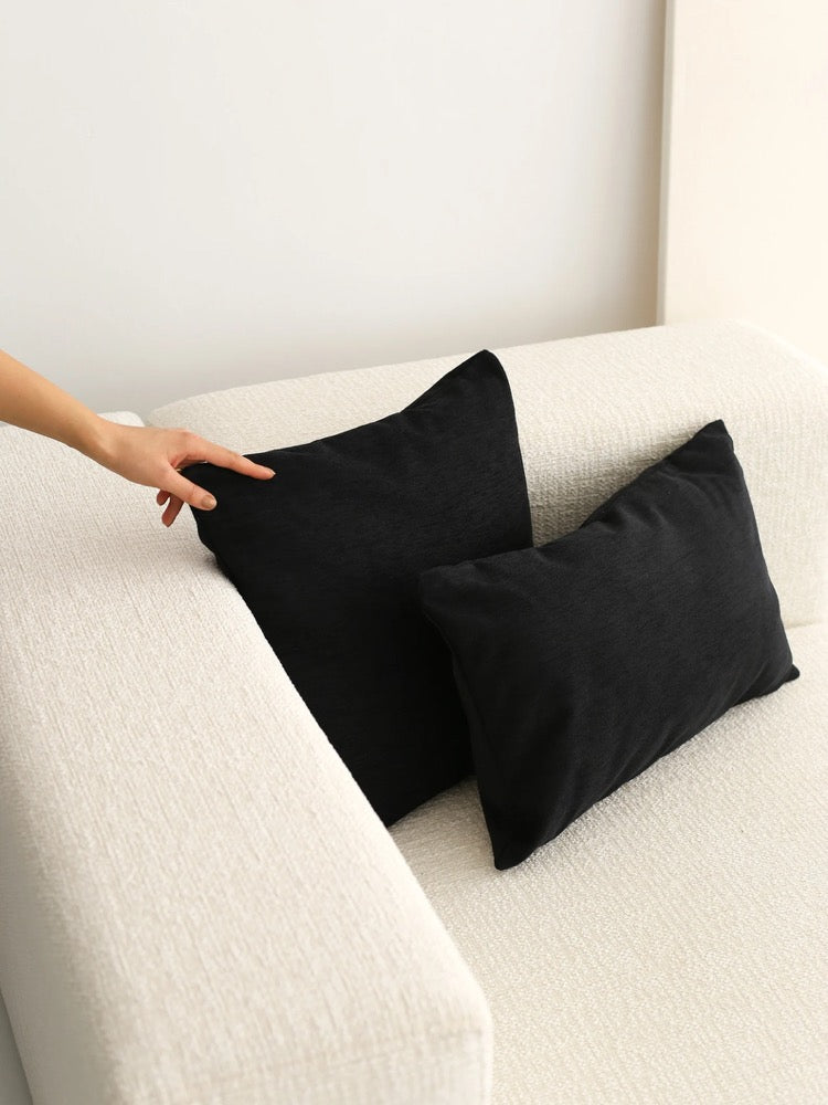 Linen Lumbar Pillow Cover, Oversized Large Linen Body Pillow Case, Soft Linen Long Cushion Cover, Hidden Zipper, 20 Color Options, All Sizes